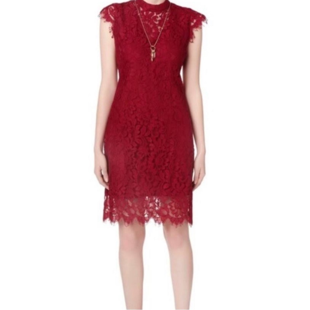Very beautiful lace midi dress - Picture 5 of 9